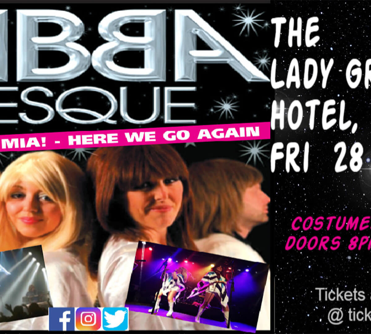 Abba Esque At The Lady Gregory Hotel Galway Abbaesque Dates